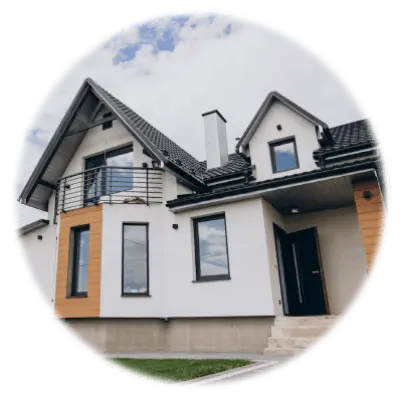 Family with New Home